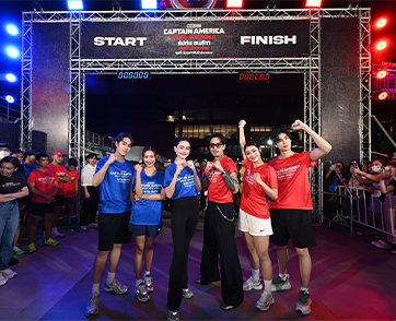 Marvel Studios สร้างปรากฏการณ์ความมันใจกลางกรุง เปลี่ยน One Bangkok Park เป็นสนามวิ่งสุดท้าทายใน “BRAVE NEW WORLD NIGHT RUN”